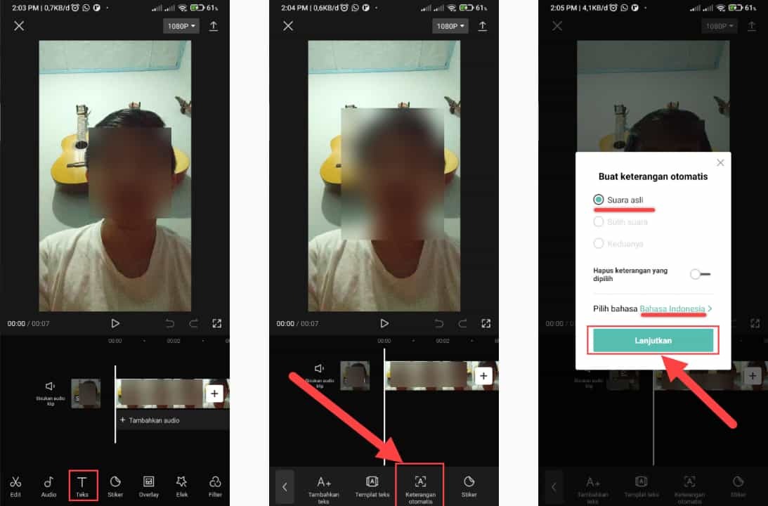 Cara Membuat Subtitle Otomatis di Capcut Mudah Dan Cepat