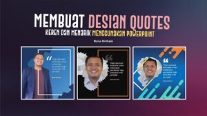 Cara Membuat Quotes Keren Menggunakan Powerpoint - YouTube