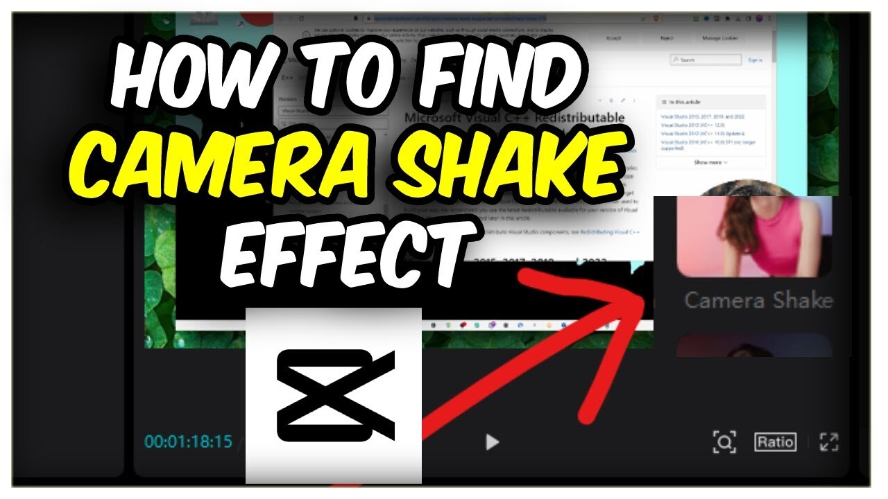 Capcut PC Tutorial: How To Find Camera Shake Effect In Capcut PC - YouTube
