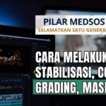 Cara melaukan stabilisasi, color grading, masking di capcut - YouTube